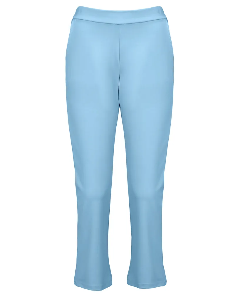 7/8 Jersey Hose in hellblau von Made in Italy