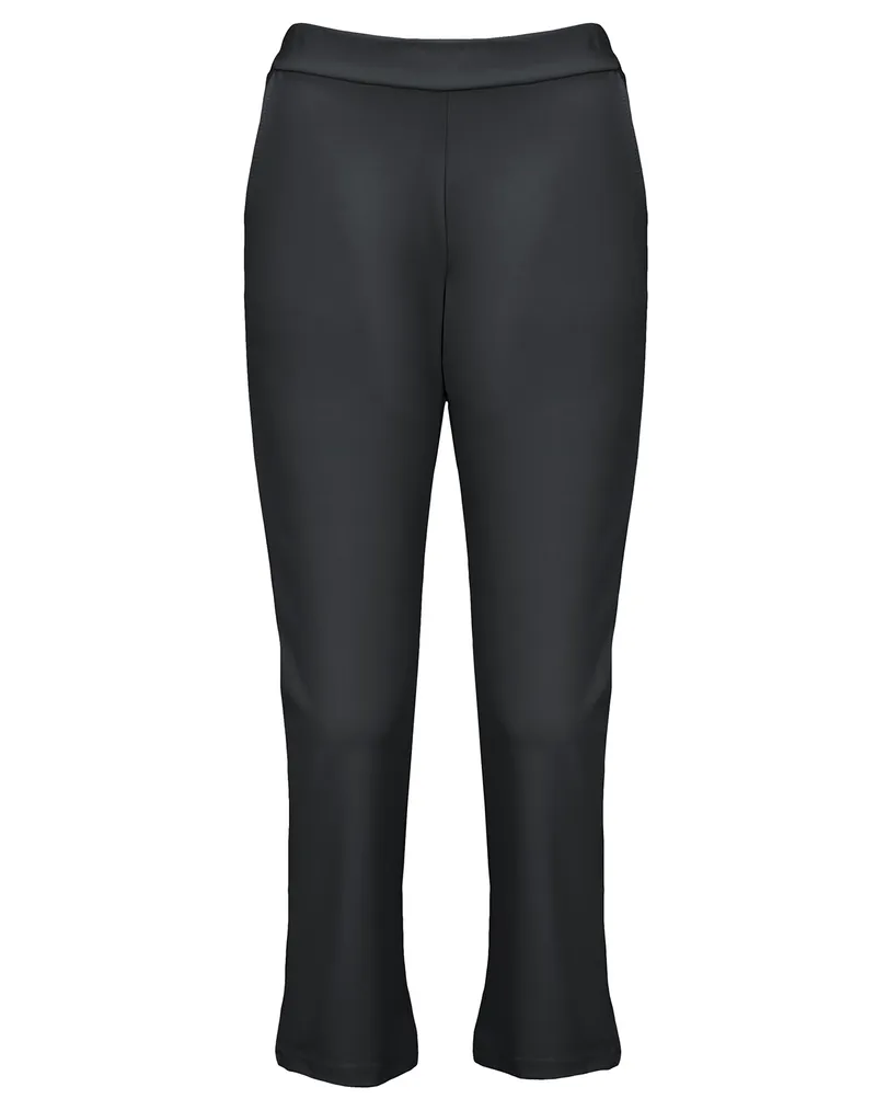 7/8 Jersey Hose in schwarz von Made in Italy