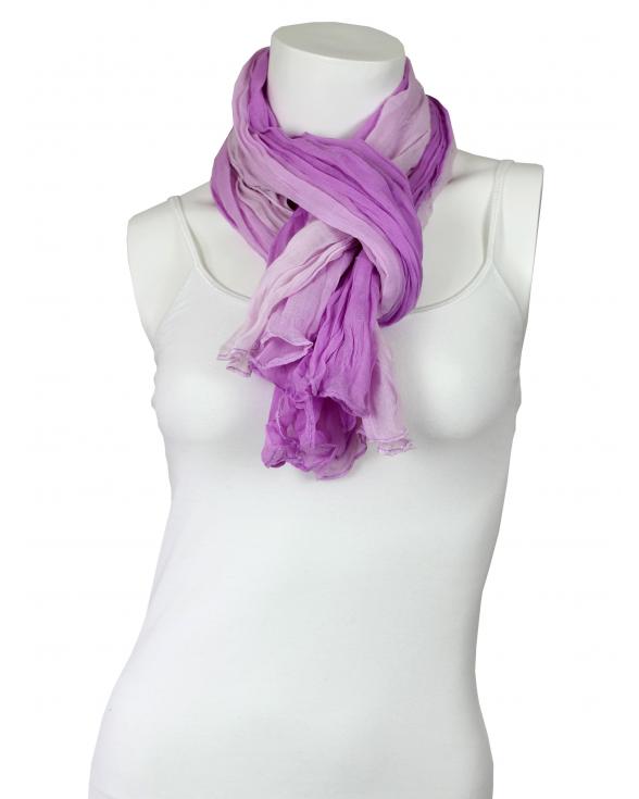 Batik Tuch in  flieder von fashion made in italy (Bild 1)