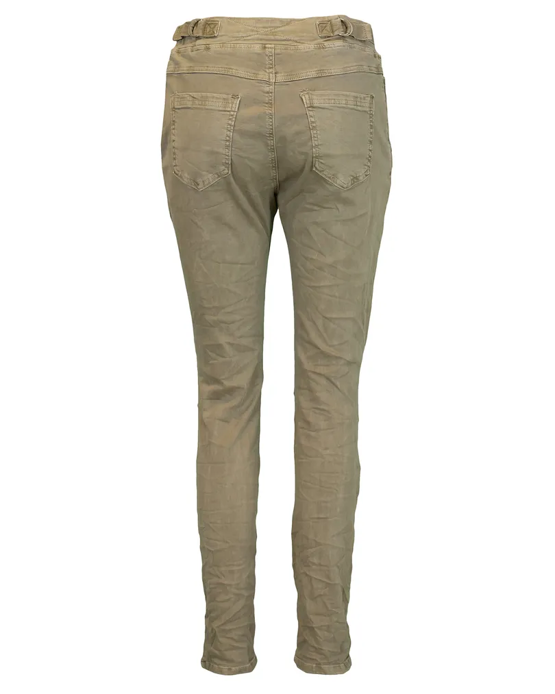 Baumwollhose im Jogging-Stil in  braun von Made in Italy (Bild 2)