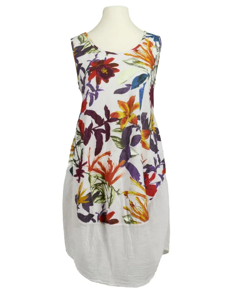 Baumwollkleid Floral in  wei� von Diana (Bild 1)