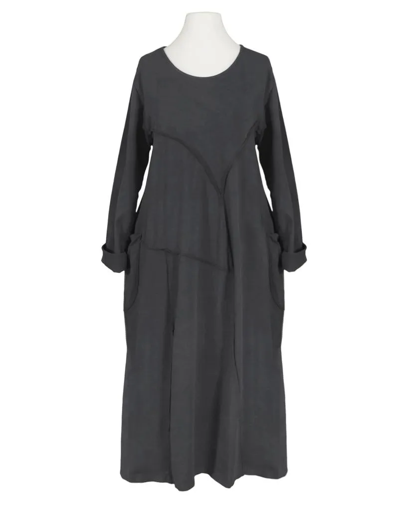 Sweatkleid in  anthrazit von New Collection (Bild 1)