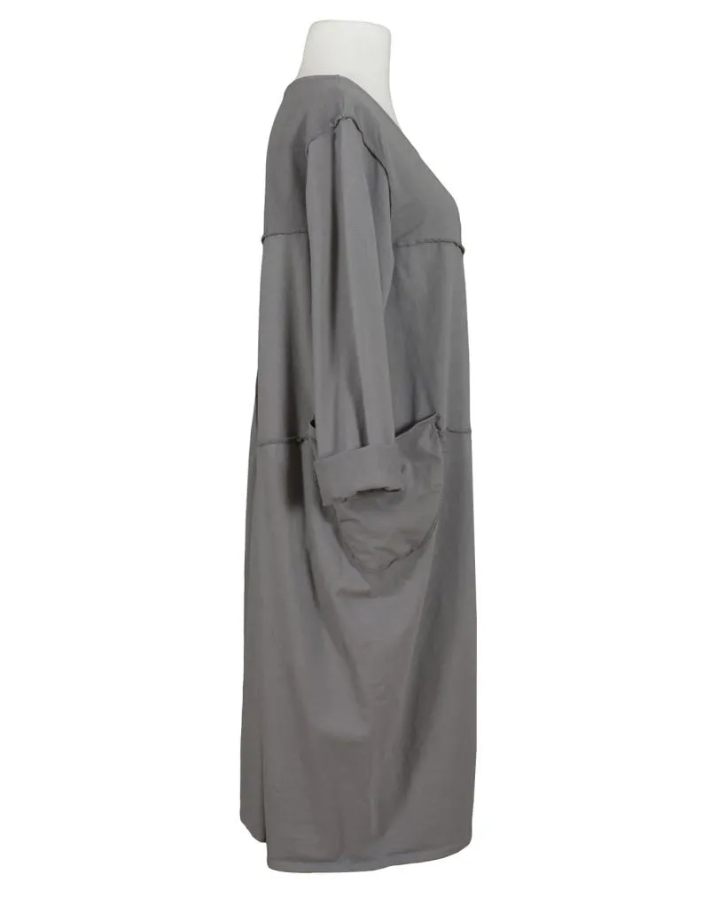 Sweatkleid in  grau von New Collection (Bild 2)
