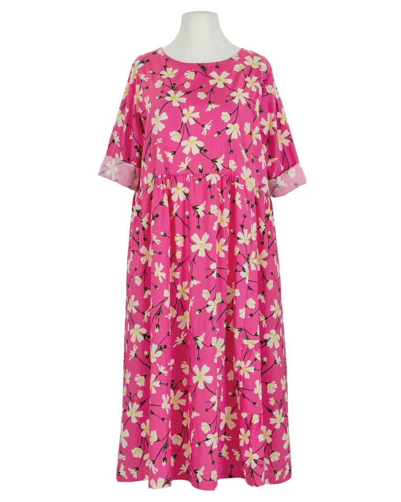 Baumwollkleid Floral in  pink von Wendy (Bild 1)