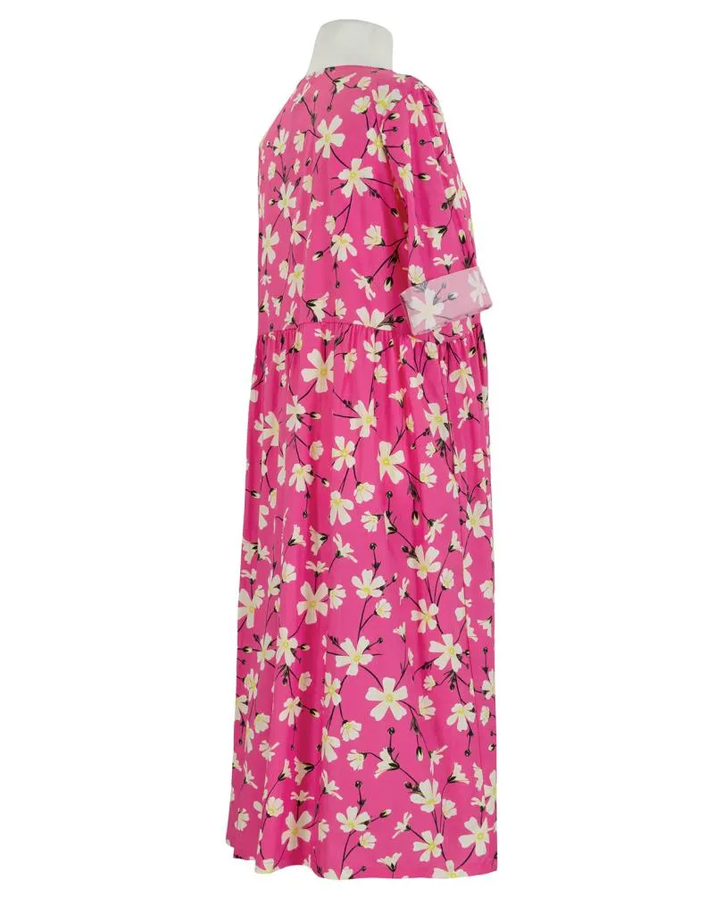 Baumwollkleid Floral in  pink von Wendy (Bild 2)