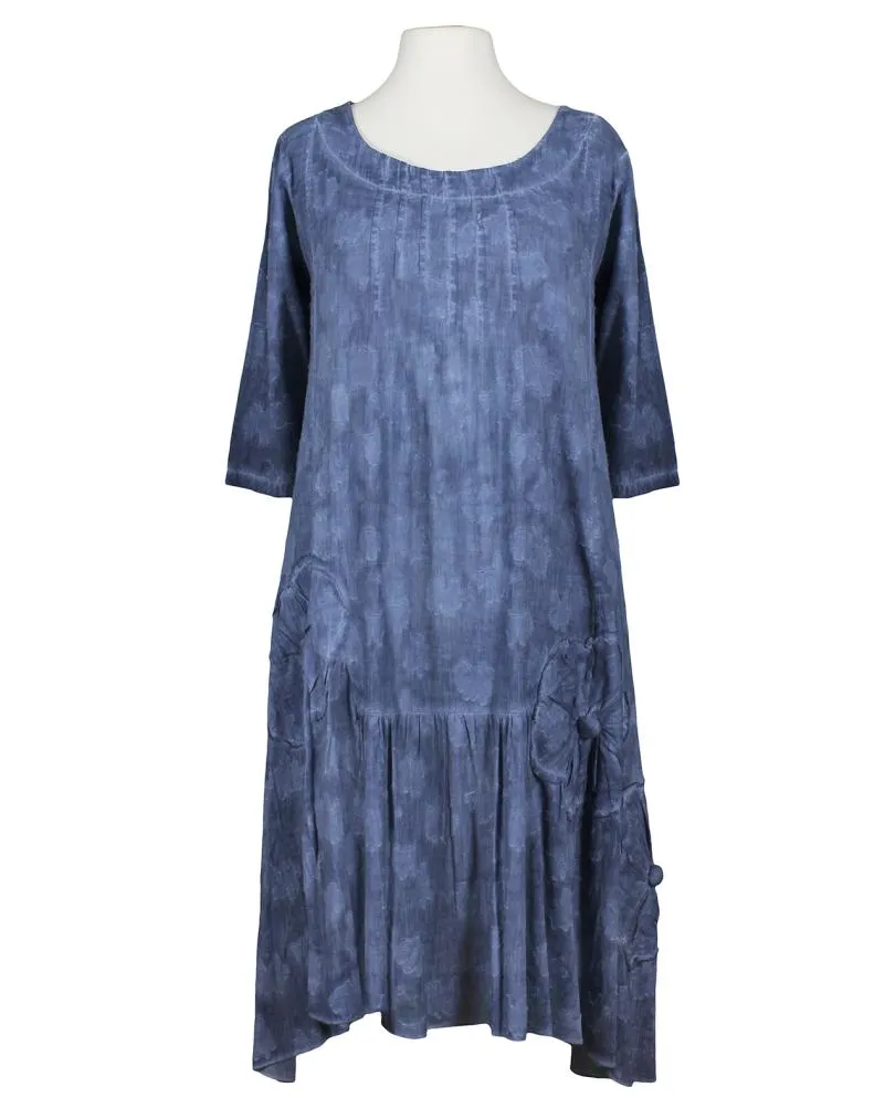 Baumwollkleid A-Schnitt in  blau von Manga (Bild 1)