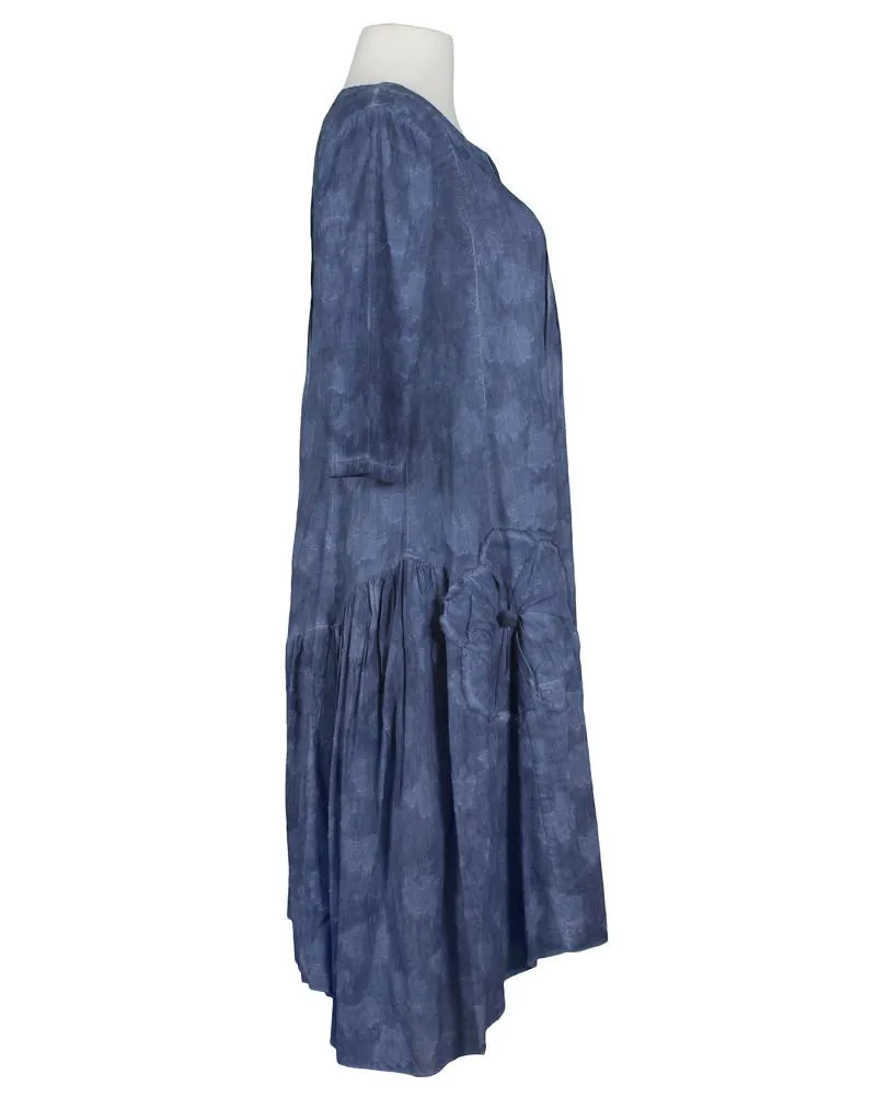 Baumwollkleid A-Schnitt in  blau von Manga (Bild 2)
