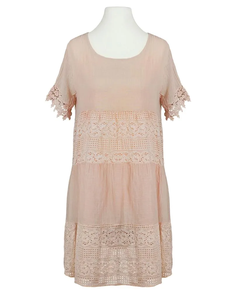 Baumwollkleid Spitze in  rosa von Diana (Bild 1)