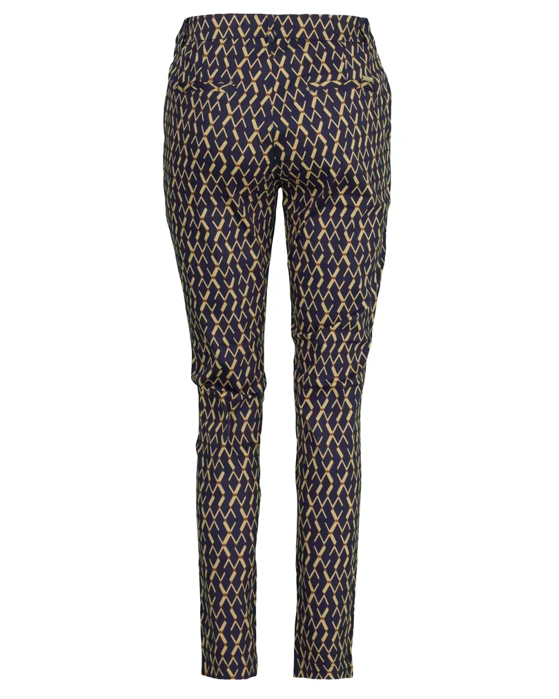 Bengalin Hose mit Muster in  blau von Chic (Bild 2)