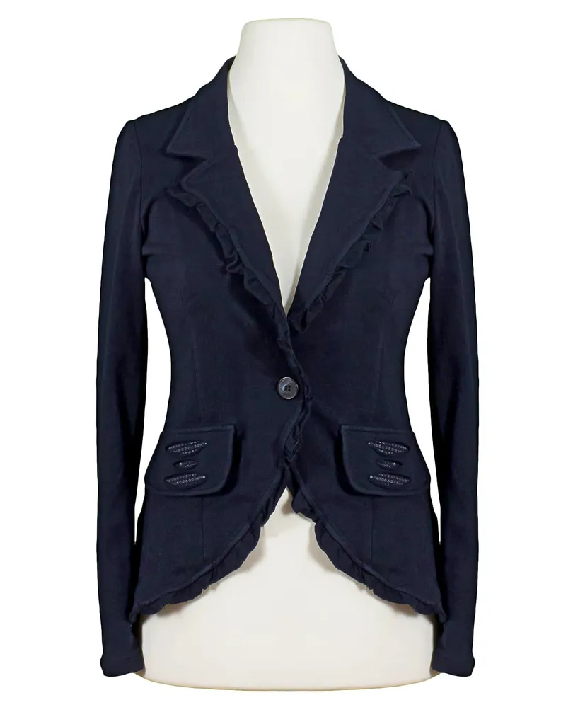 Blazer R�schen in blau von Wendy