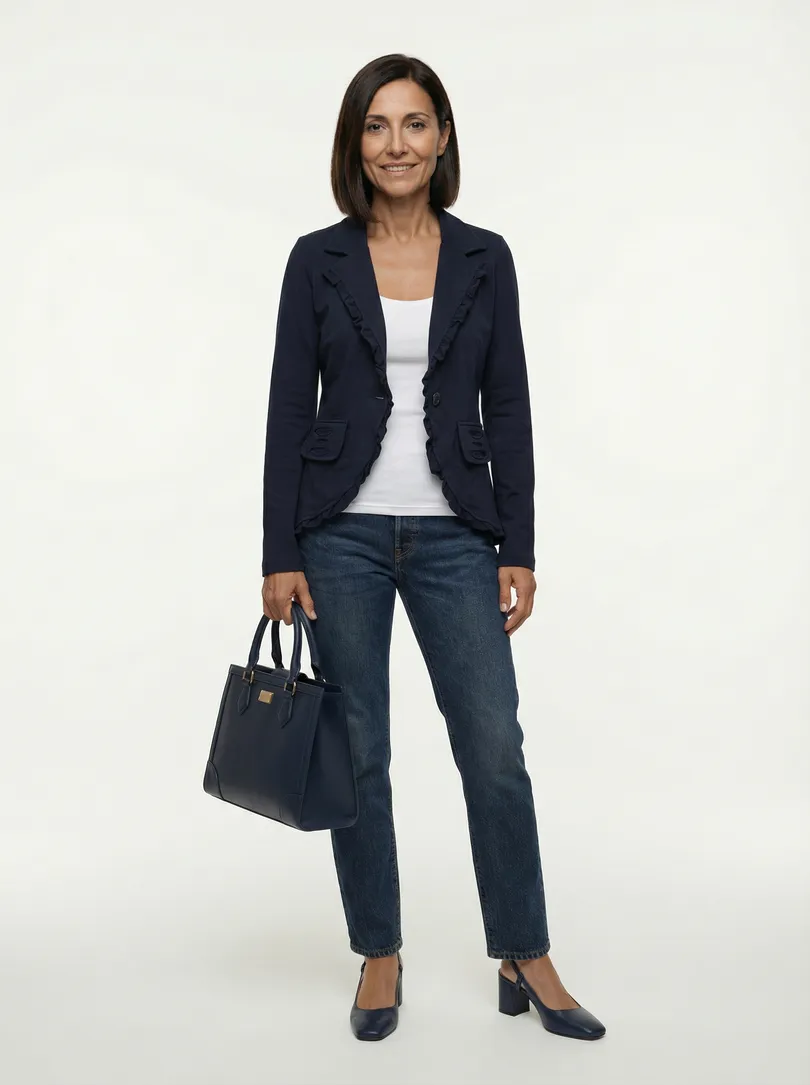 Blazer R�schen in  blau von Wendy (Bild 3)