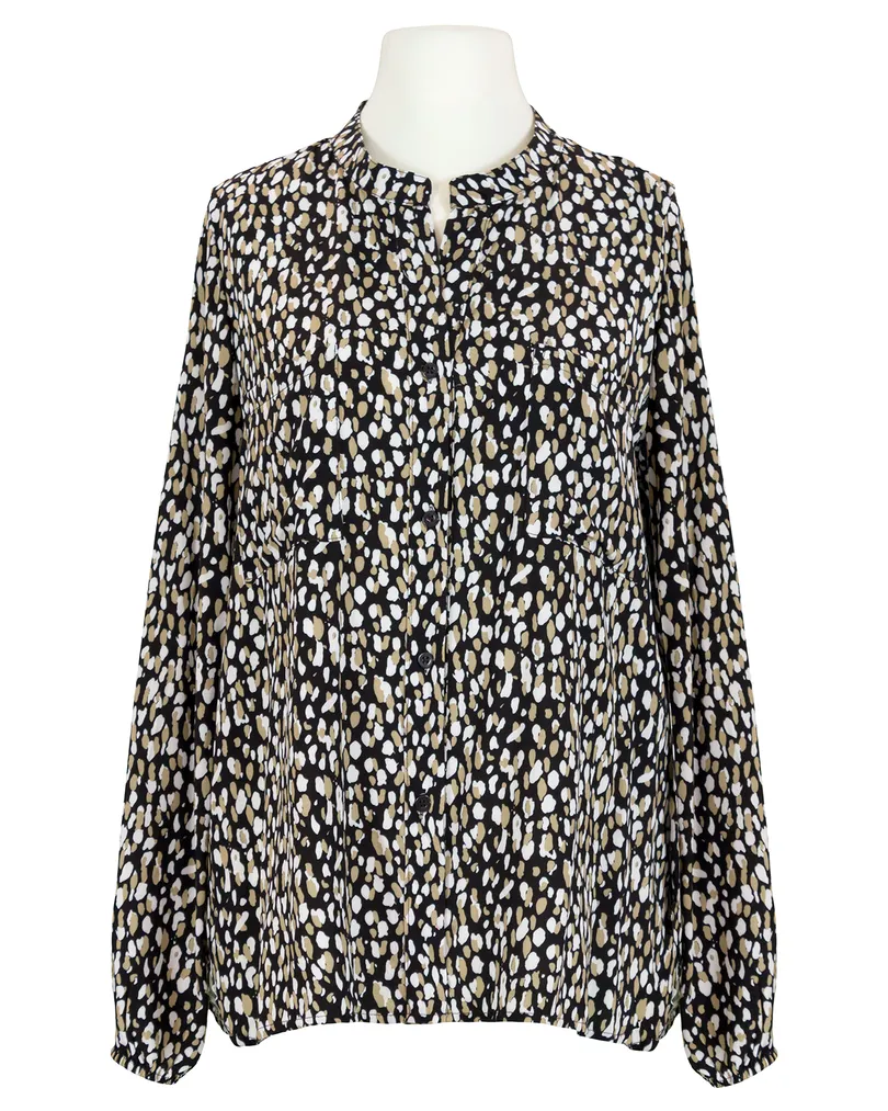 Bluse Print in  schwarz von Esvivid (Bild 1)