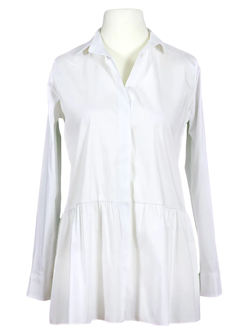 Jersey Bluse in  wei� von Esvivid (Bild 1)