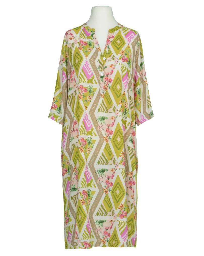 Blusenkleid Print in  anis von H. Trend (Bild 1)