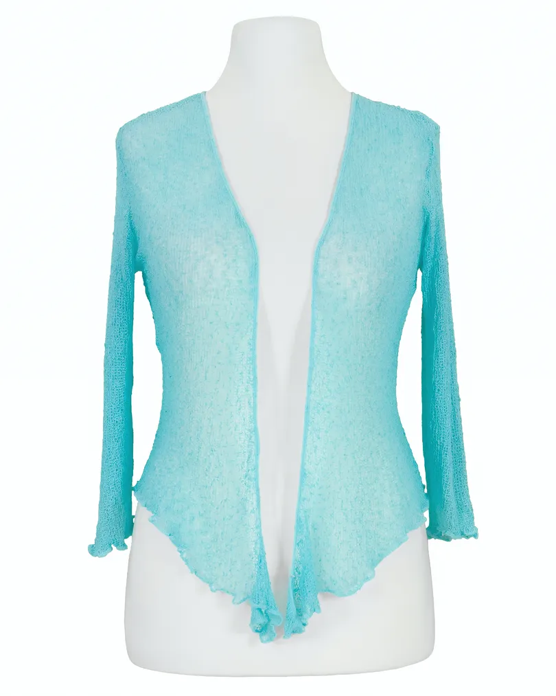 Bolero Boucl�strick in  t�rkis von Exotic (Bild 1)