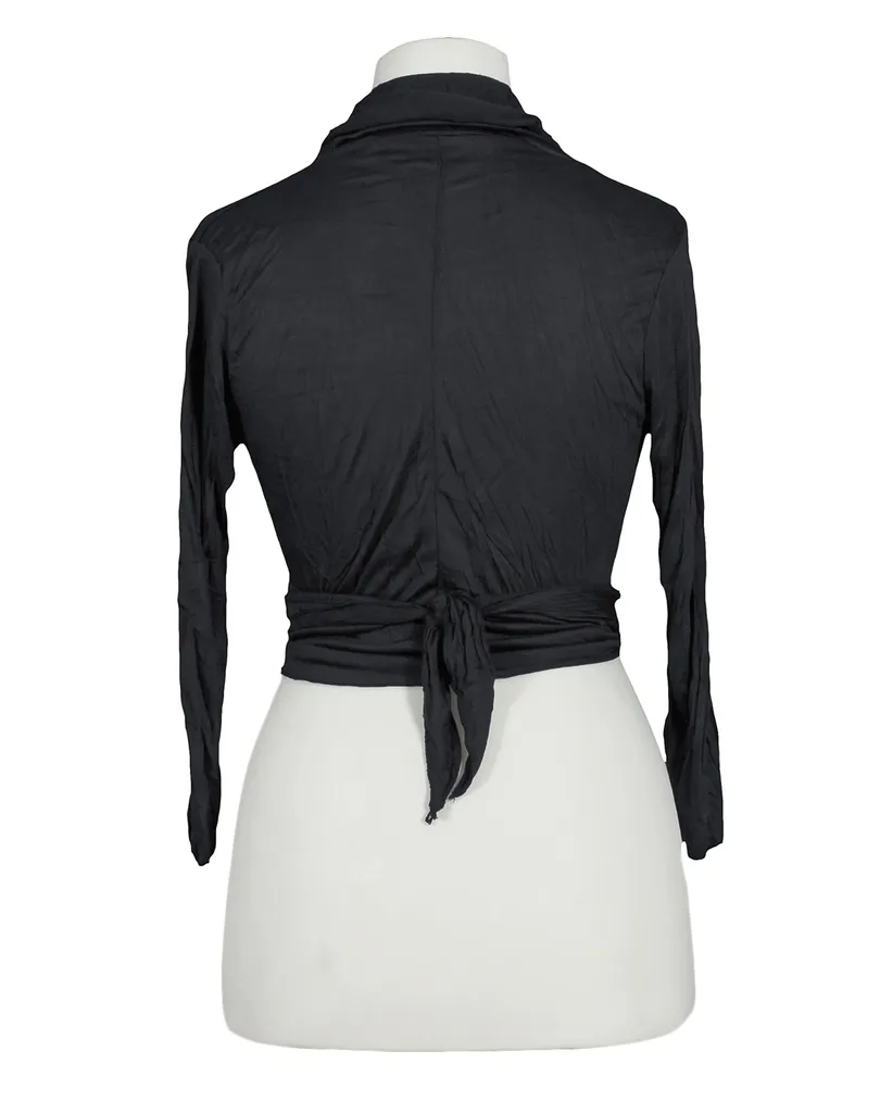 Bolero Cardigan in  schwarz von Spaziodonna (Bild 2)