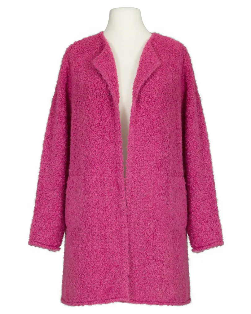 Boucl� Strickh�lle in  pink von Made in Italy (Bild 1)