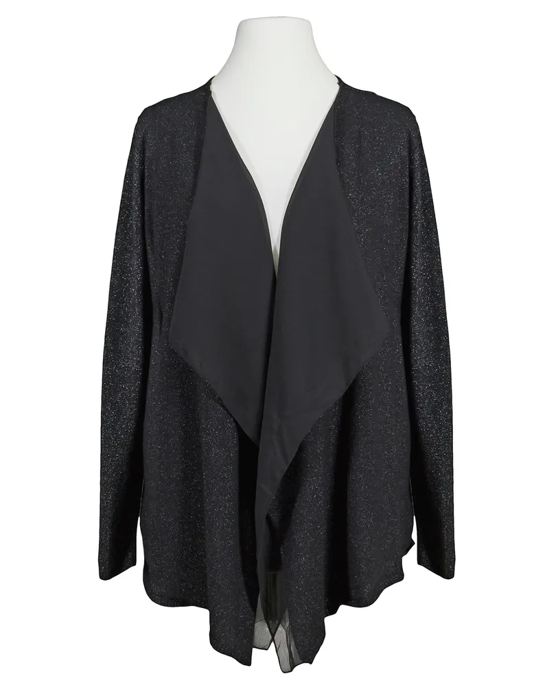 Strickh�lle mit Chiffon in  schwarz von Katelina (Bild 1)