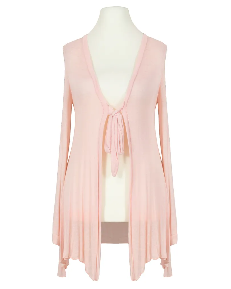 Cardigan Viskose in  apricot von Made in Italy (Bild 1)