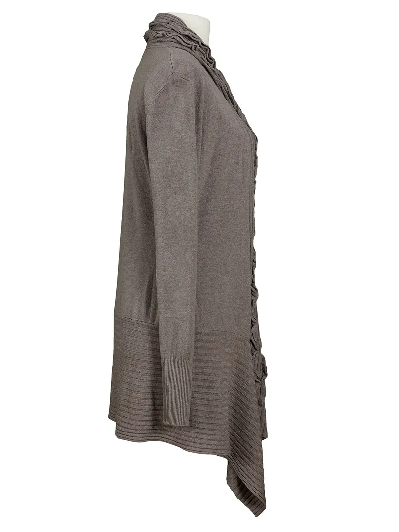 Strickh�lle Volant in  braun von Preziosa (Bild 2)