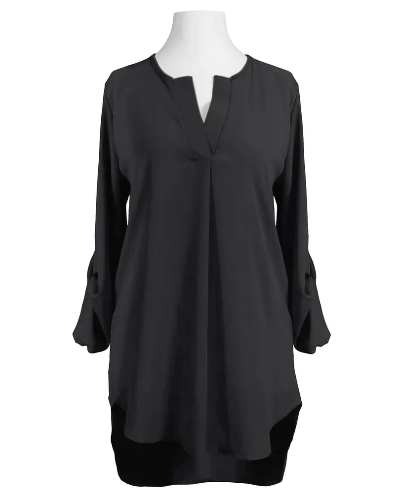 Bluse Tunikastil in  schwarz von Diana (Bild 1)