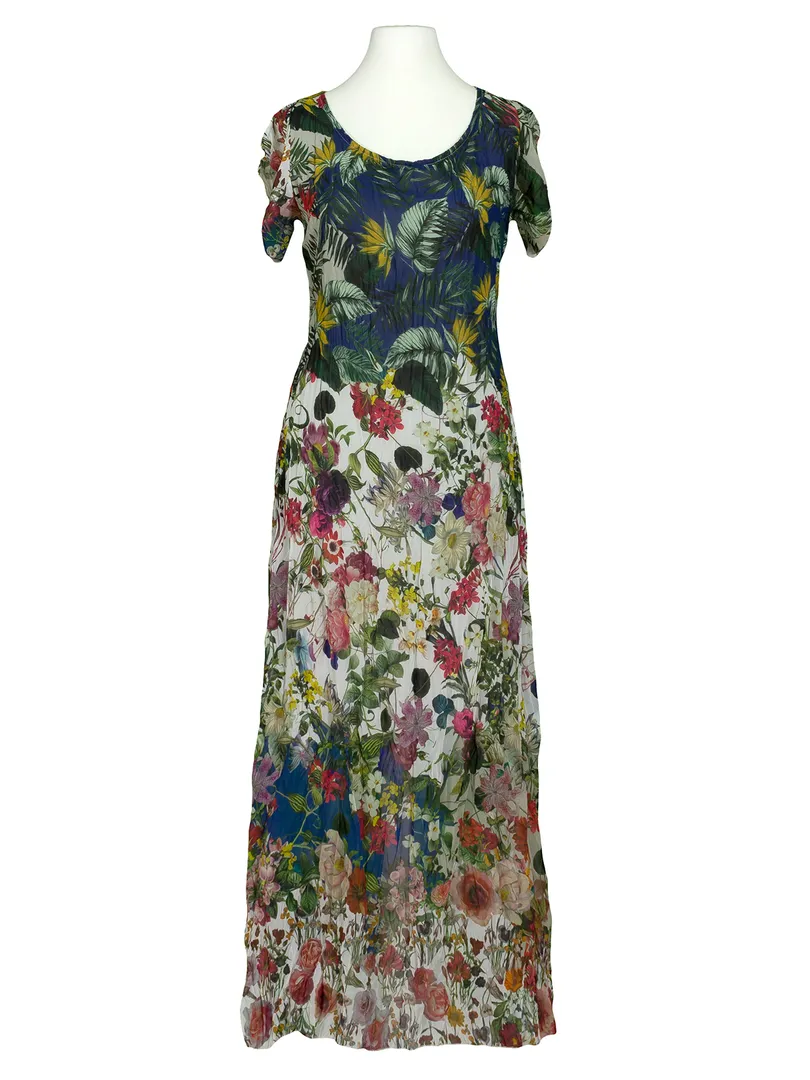 Chiffon Maxikleid Floral in  bunt von Selected Touch (Bild 1)