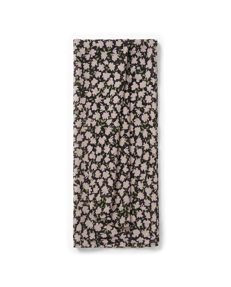 Chiffon Schultertuch Schal in  schwarz von FASHION (Bild 1)