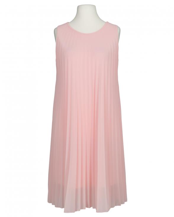 Chiffonkleid Plissee in rosa von Made in Italy