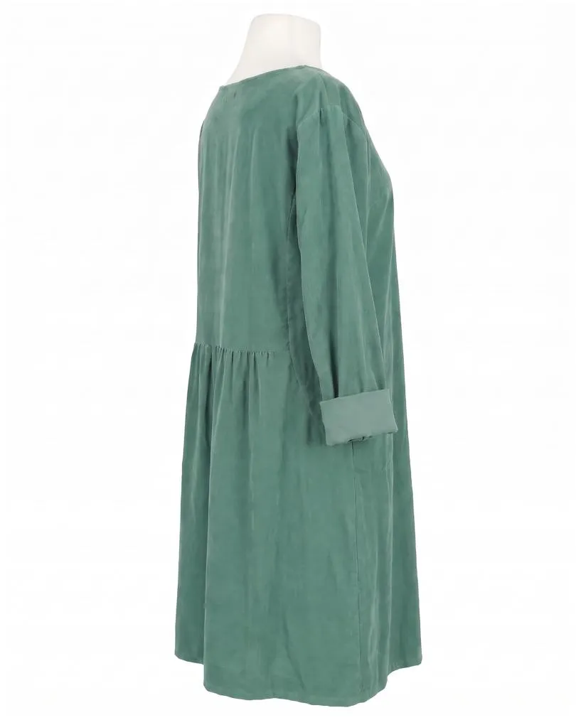 Cordkleid Baumwolle in  aqua von Made in Italy (Bild 2)