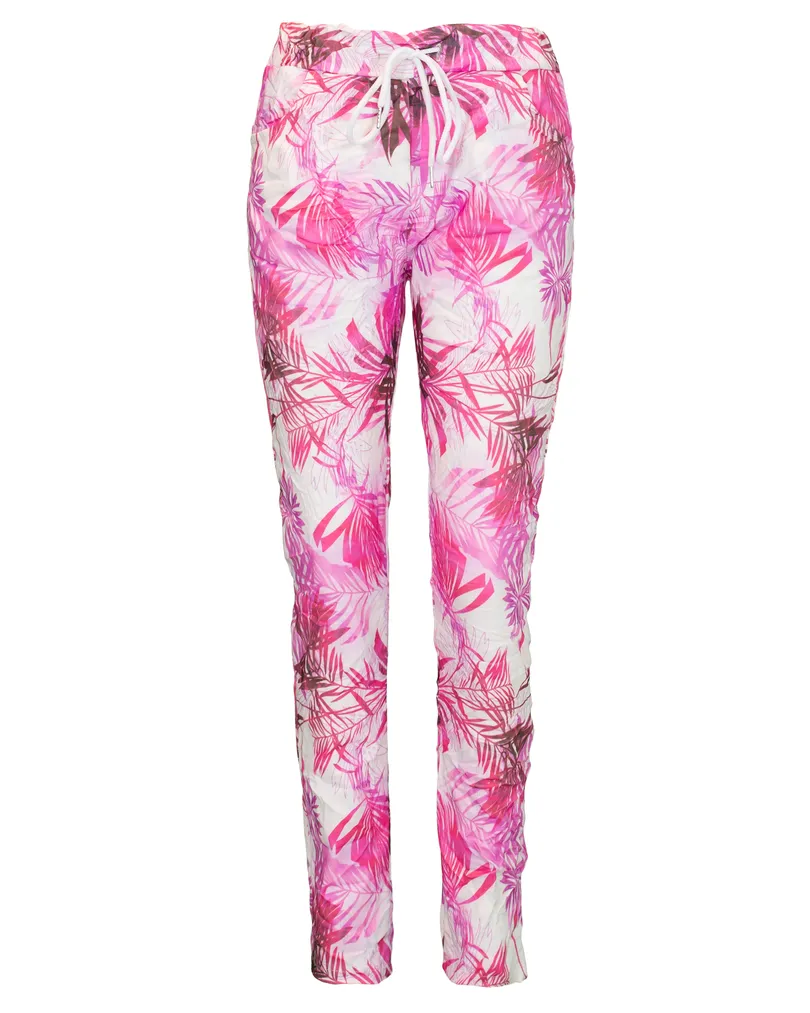 Crash Hose Floral in pink von Selected Touch
