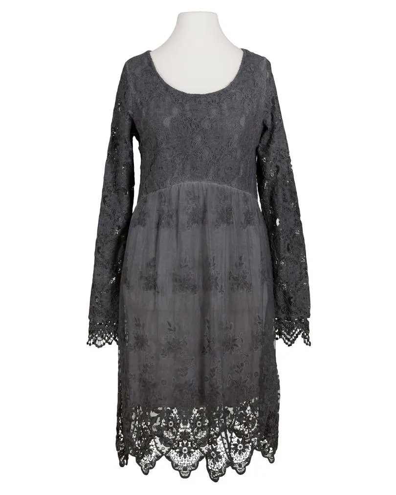 Empire Spitzenkleid in  grau von Diana (Bild 1)