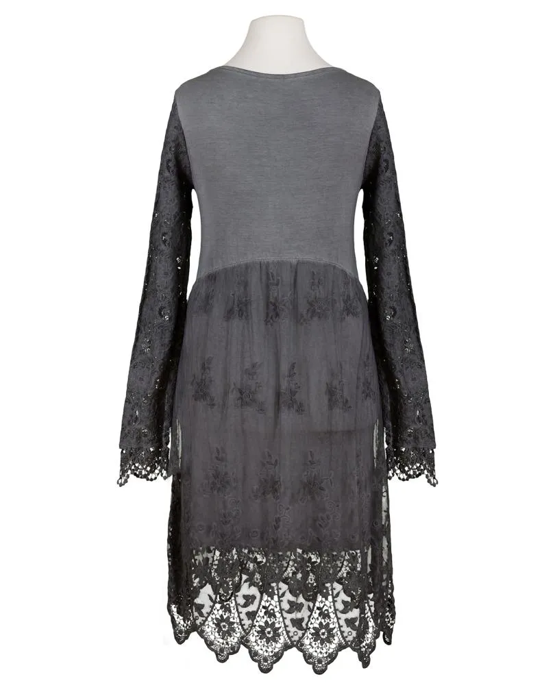 Empire Spitzenkleid in  grau von Diana (Bild 2)