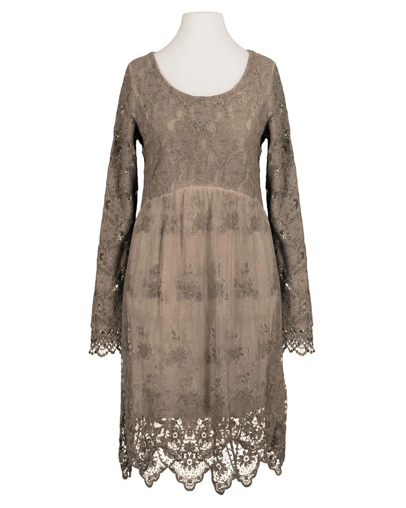 Empire Spitzenkleid in  braun von Diana (Bild 1)