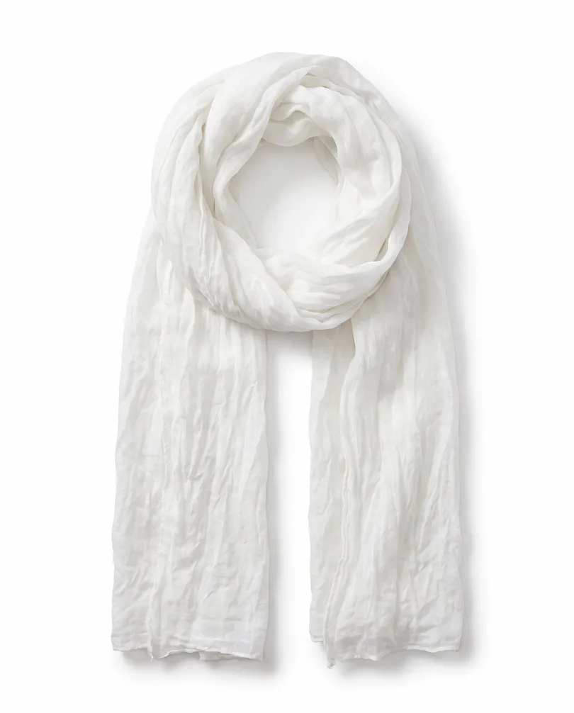 Halstuch in  wei� von fashion made in italy (Bild 2)