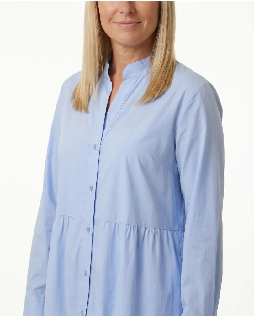 Hemdblusenkleid in  hellblau von New Collection (Bild 4)