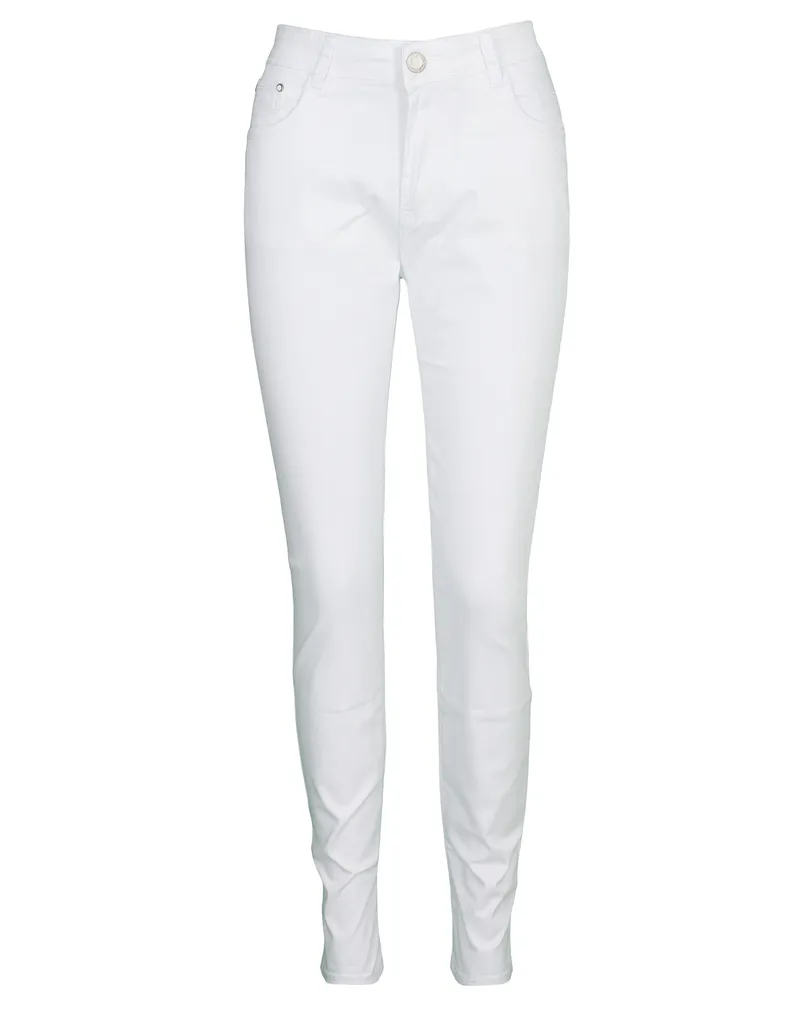 Hose Baumwolle in  wei� von X-Max Fashion (Bild 1)
