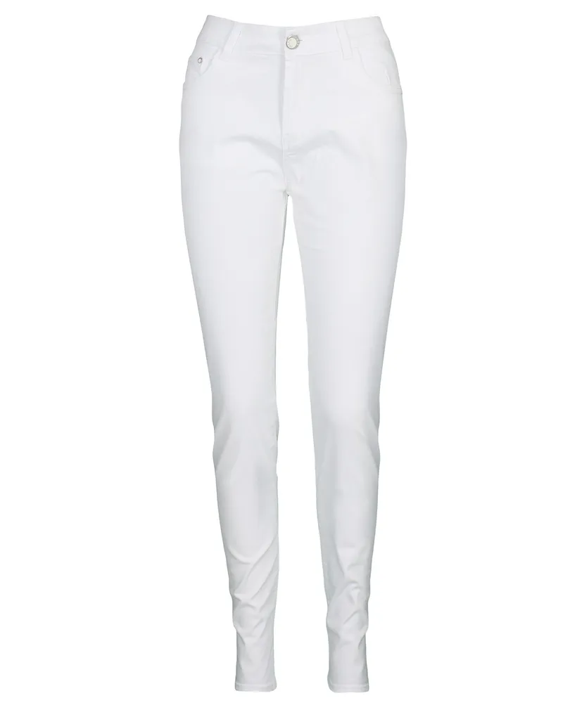 Hose Baumwolle in  wei� von X-Max Fashion (Bild 1)