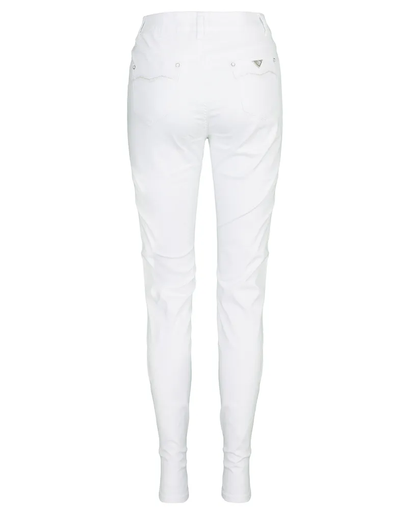 Hose Baumwolle in  wei� von X-Max Fashion (Bild 2)