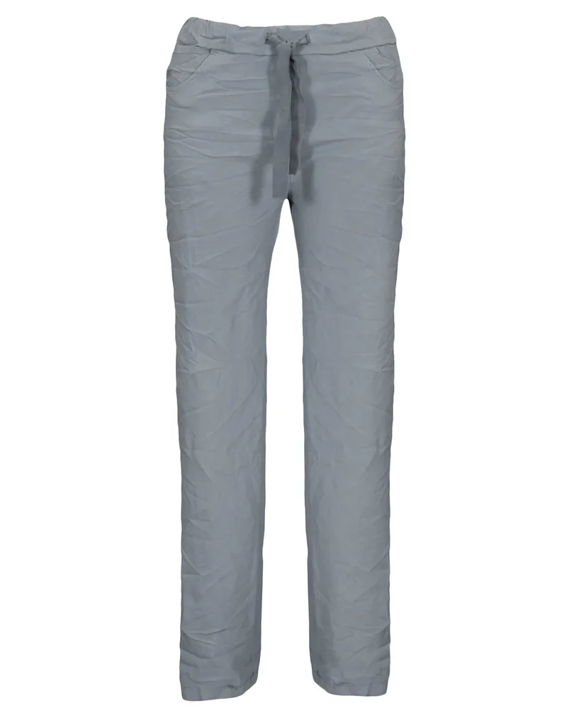 Hose Crash Optik in dunkelgrau von Moda Italia