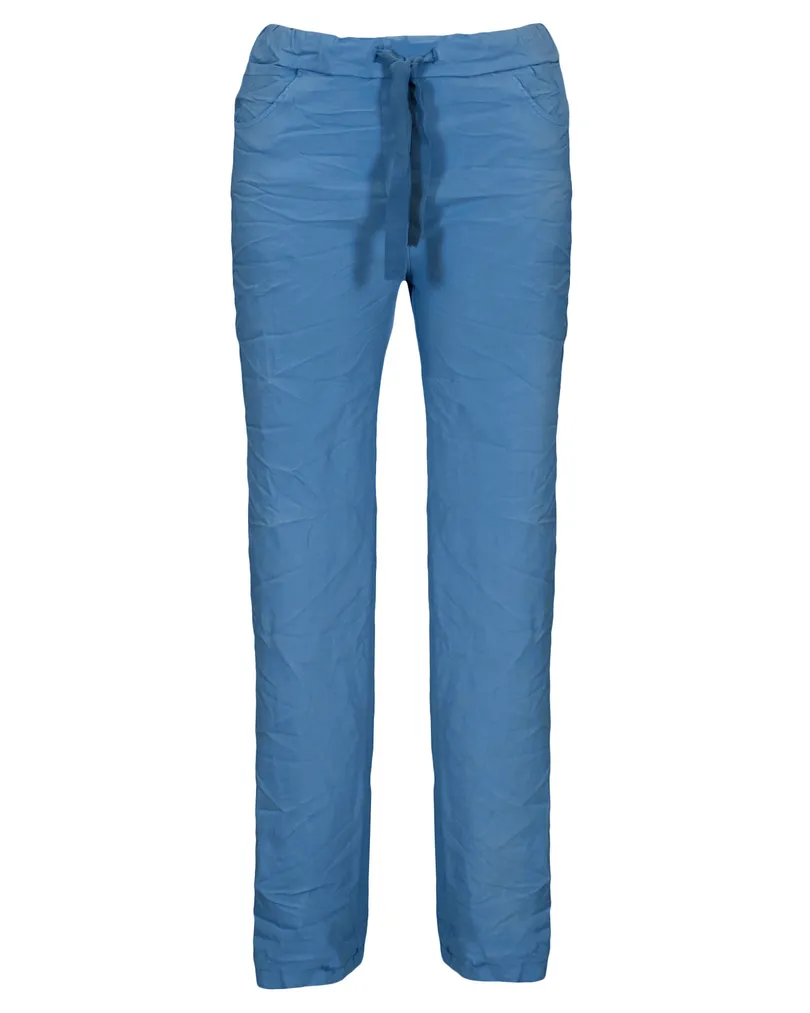 Hose Crash Optik in jeansblau von Moda Italia