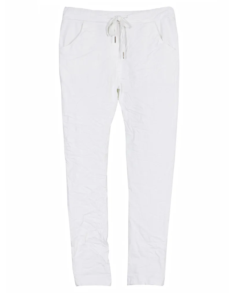 Hose im Jogging-Stil in  wei� von Selected Touch (Bild 1)