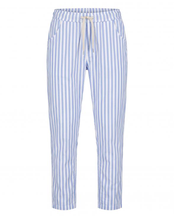 Hose Jogger Stil Streifen in blau von Selected Touch