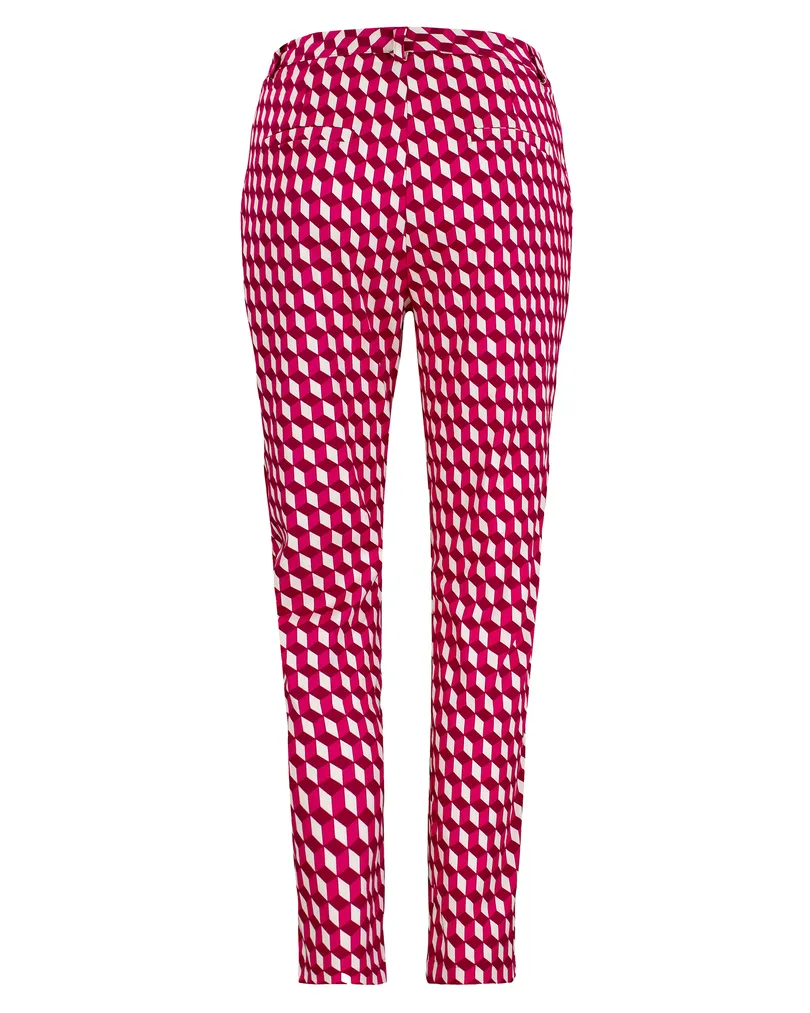 Hose Print in  pink von Made in Italy (Bild 2)