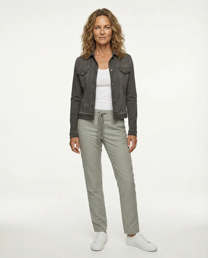 Jacke Baumwolle in  grau von RESTART (Bild 2)