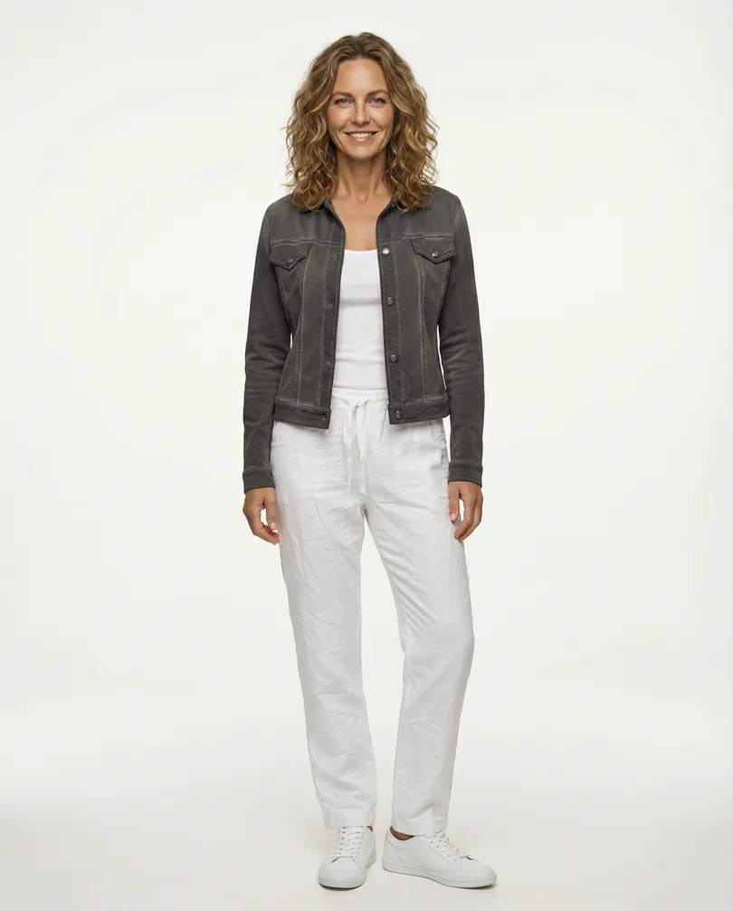 Jacke Baumwolle in  grau von RESTART (Bild 3)