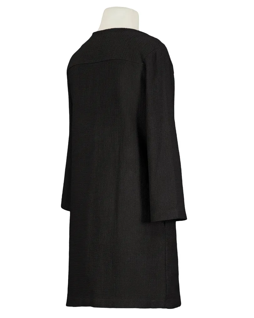 Jacke Baumwolle in  schwarz von Spaziodonna (Bild 3)