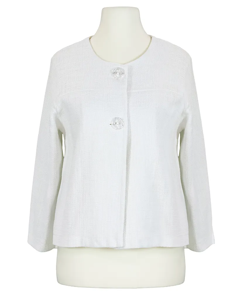 Jacke Baumwolle in  wei� von Spaziodonna (Bild 1)