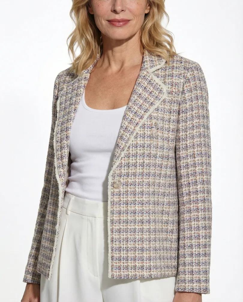 Jacke im Blazer Stil in  blau von Made in Italy (Bild 4)