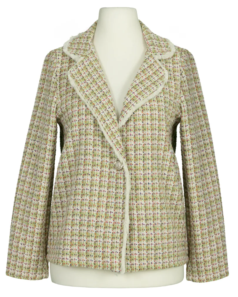 Jacke im Blazer Stil in gr�n von Made in Italy