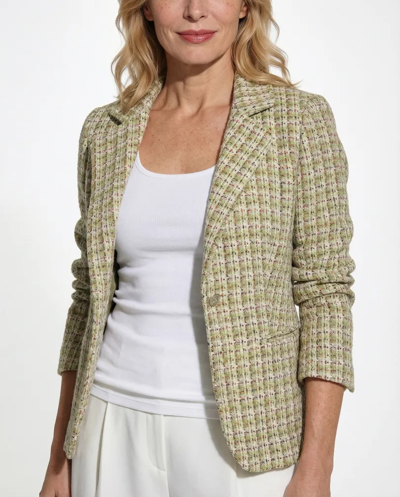 Jacke im Blazer Stil in  gr�n von Made in Italy (Bild 5)